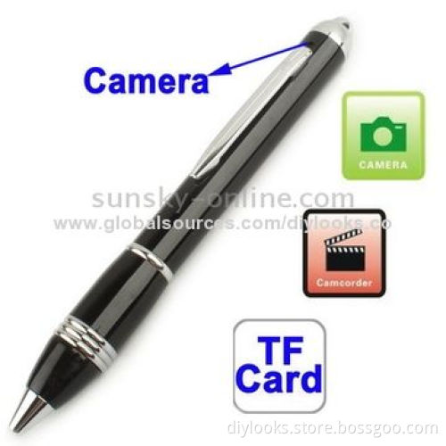 Pen Style Spy DVR with Motion Detection Function, Support TF Card, Recording Resolution 1280x960P